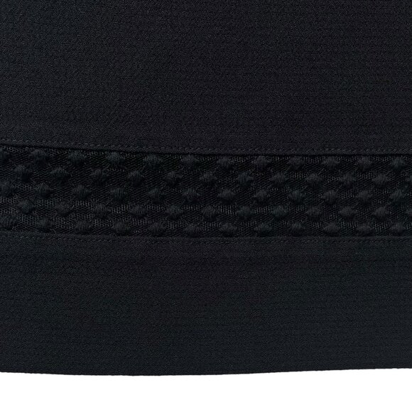 Talbots Womens Sheath Dress Size 4 Lined 3/4 Bell Sleeves Mesh Detail Zip Back - Picture 6 of 9